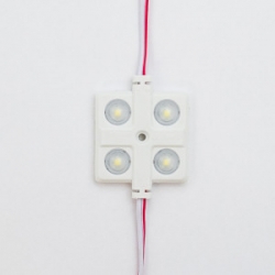 Светодиодный  модуль 2835-4LED-White-3636 Injection type with 160 градусов lens